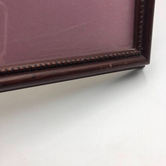 Vintage Needlepoint Framed Wall Art Duck Heart Love Animal Bird Décor - Picture 9 of 9